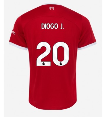 Liverpool Diogo Jota #20 Kotipaita 2023-24 Lyhyet Hihat